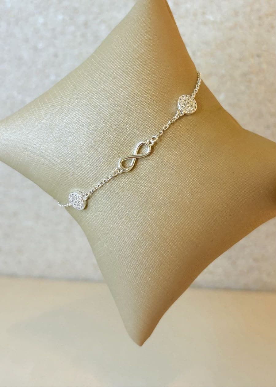 Pulseira infinito crav