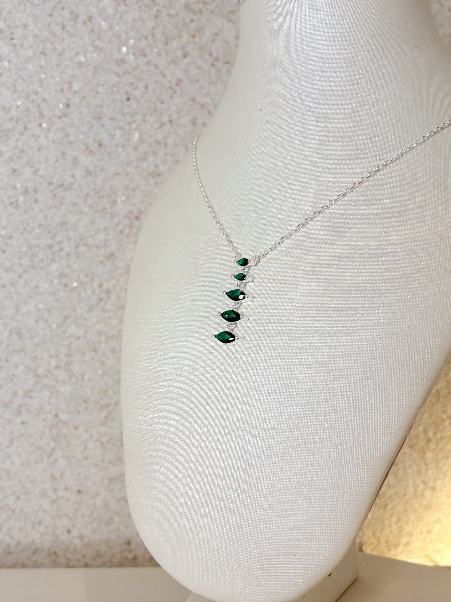 Colar Gota Elegance Verde