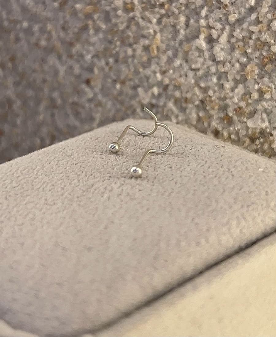 Piercing nostril bolinha