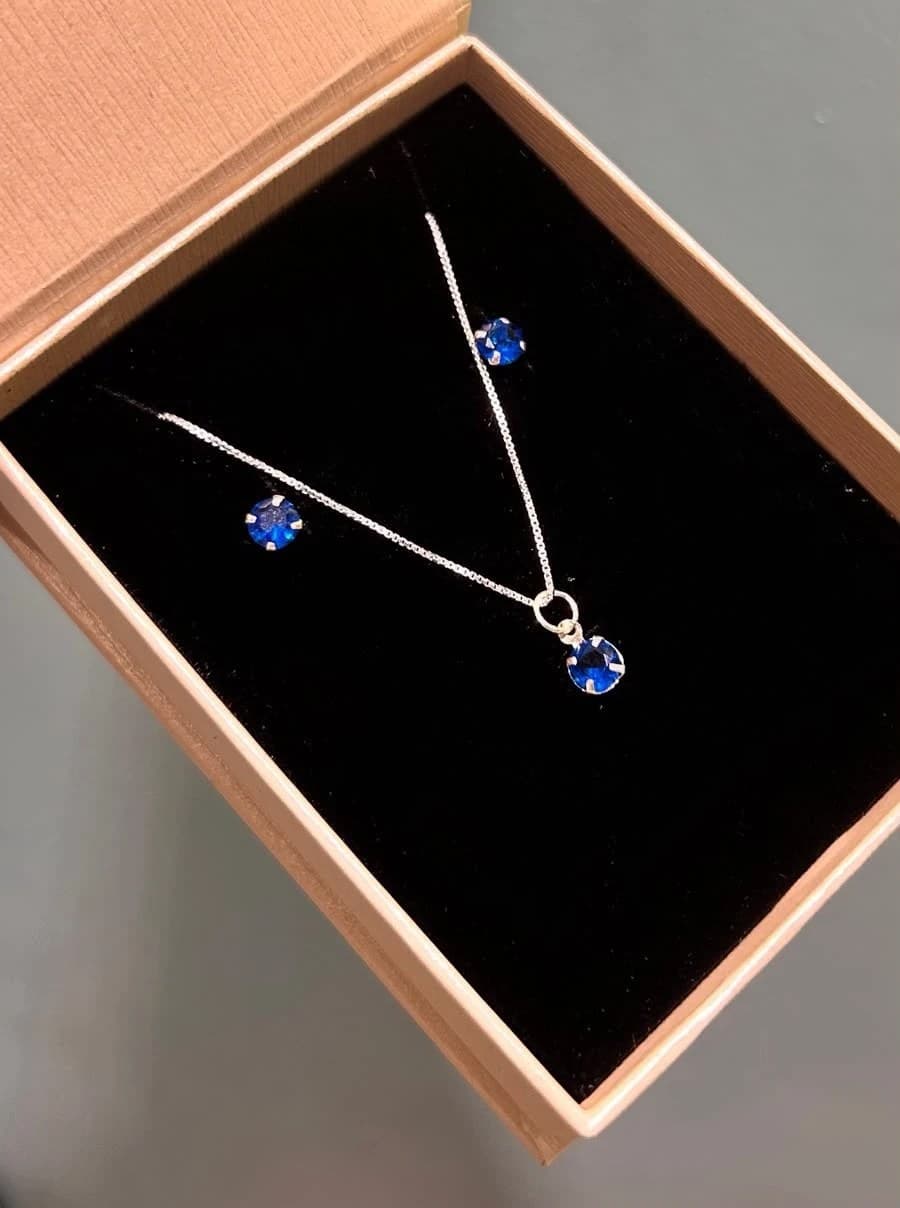 Conjunto azul royal